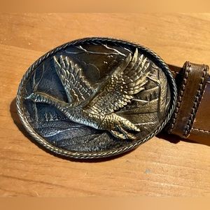 Vintage Chambers Duck belt & buckle